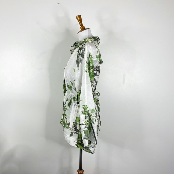 NWT Luii Sheer Branches Jacket Sz. S Lightweight w/Hood - Picture 4 of 16